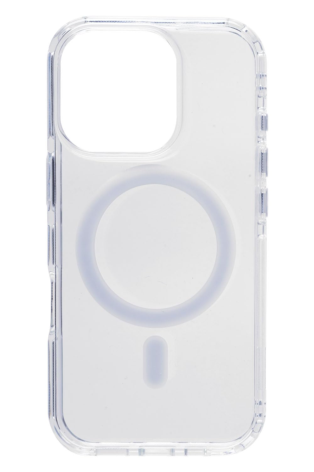 HIGHER iPhone 16Pro ケース MagSafe対応 ハイブリッドケース 耐衝撃 (クリア)【 iphone16pro カバー アイフォン16プロ スマホケース MagSafe マグセーフ 対応 透明 クリアケース 黄ばみにくい 抗菌 ストラップホール】