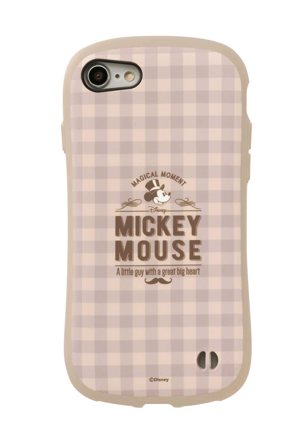iFace First Class Cafe ディズニー iPhone SE(第3世代/第2世代)/8/7 ケース [ミッキーマウス/チェック]