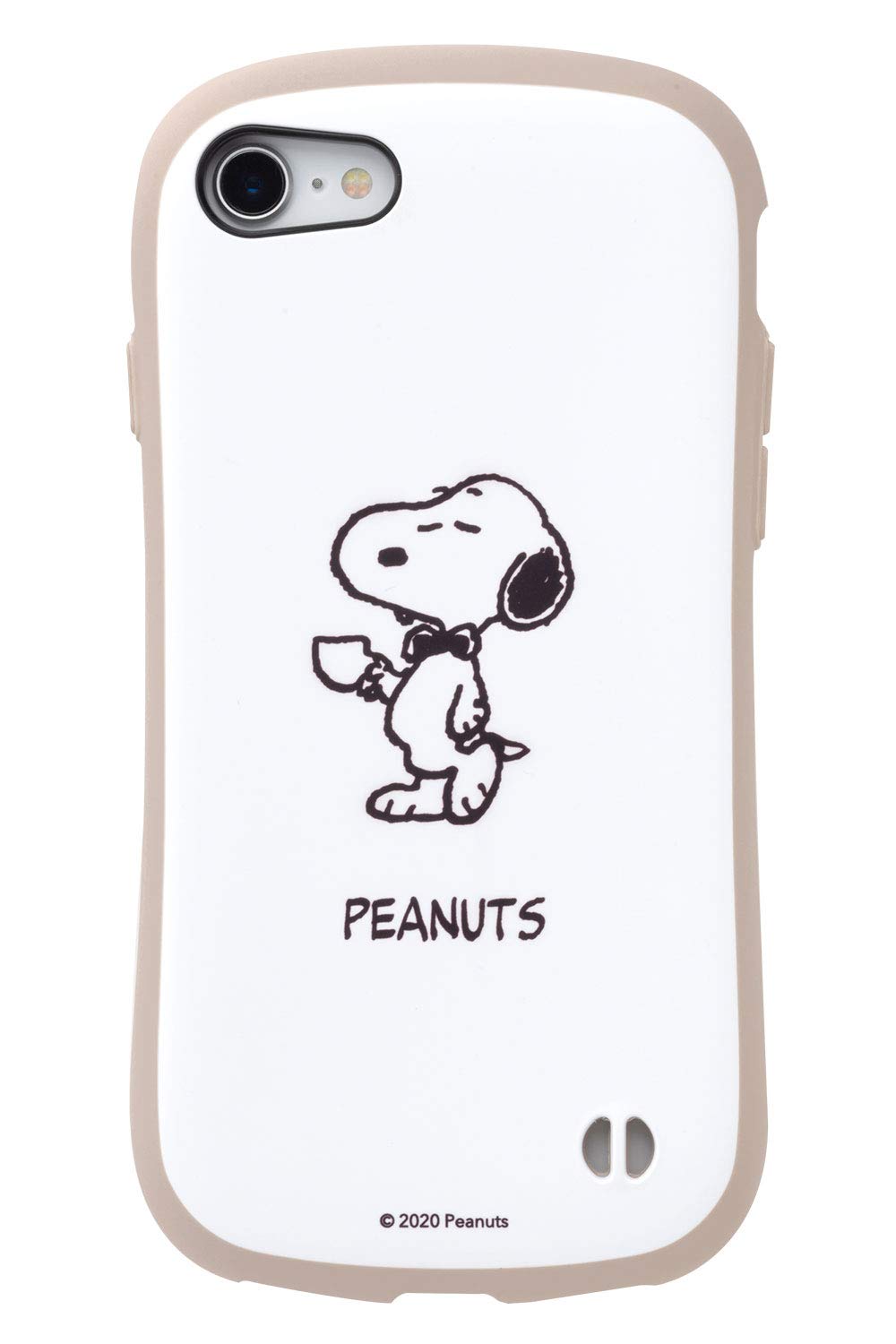 Hamee(ハミィ) iFace First Class Cafe スヌーピー iPhone SE(第3世代/第2世代)/8/7 ケース [コーヒー]