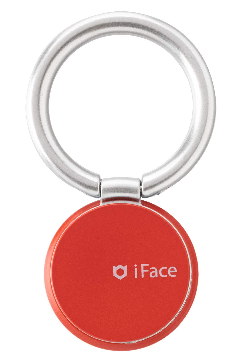 iFace スマホリング 薄型 360度回転 スキニータイプ [Reflection/レッド]